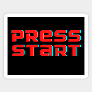 Press Start ! Magnet